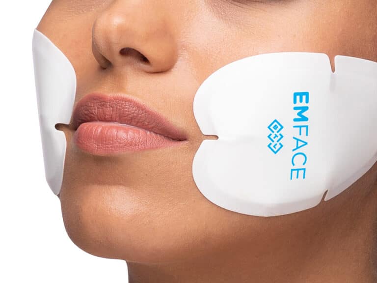 Traitement Emface du visage par stimulation musculaire et radiofréquence