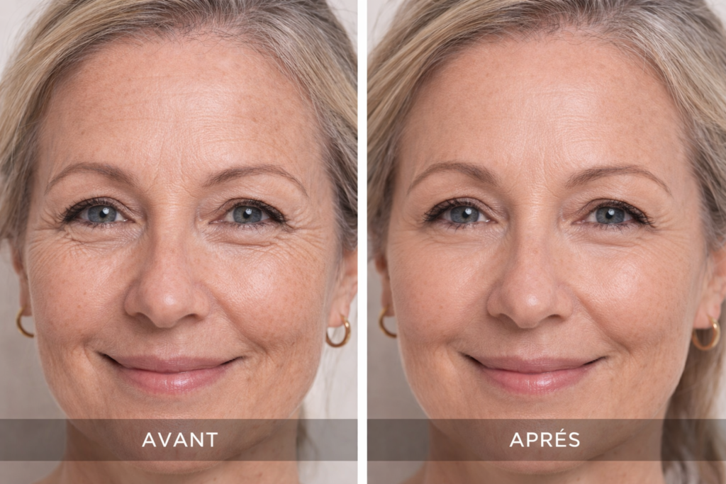 botox pattes oie avant apres paris regard repose resultat naturel rides yeux