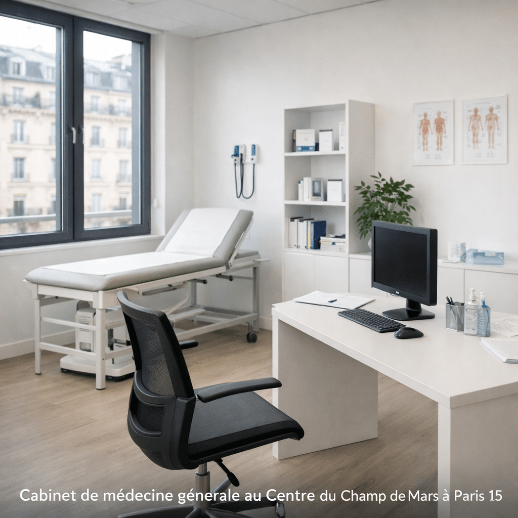 cabinet de médecine générale à paris 15 centre champ de mars