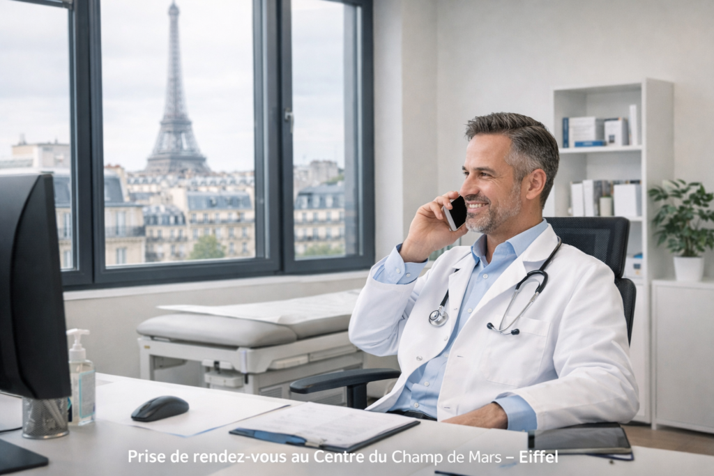 médecin généraliste paris 15 prise de rendez-vous centre eiffel