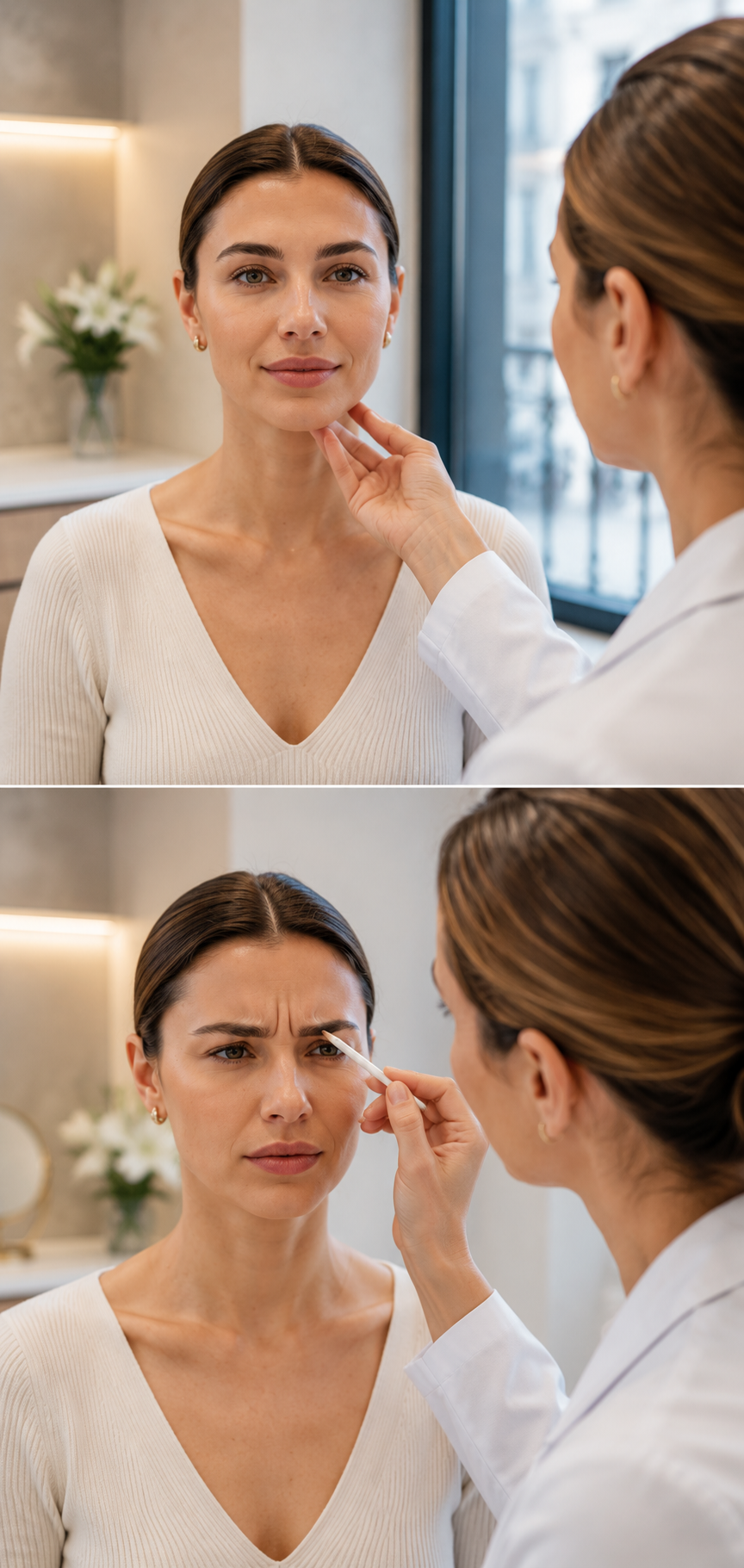baby botox analyse expressions visage paris