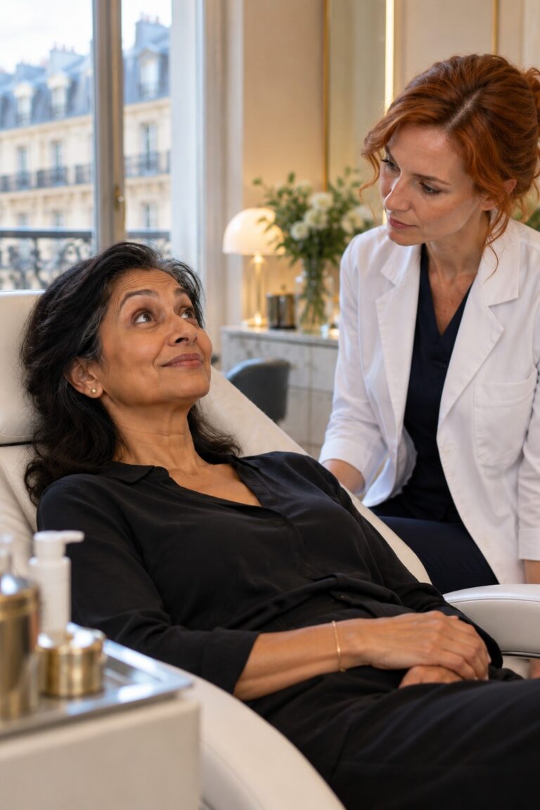 Botox naturel lors d’une analyse dynamique du visage à Paris